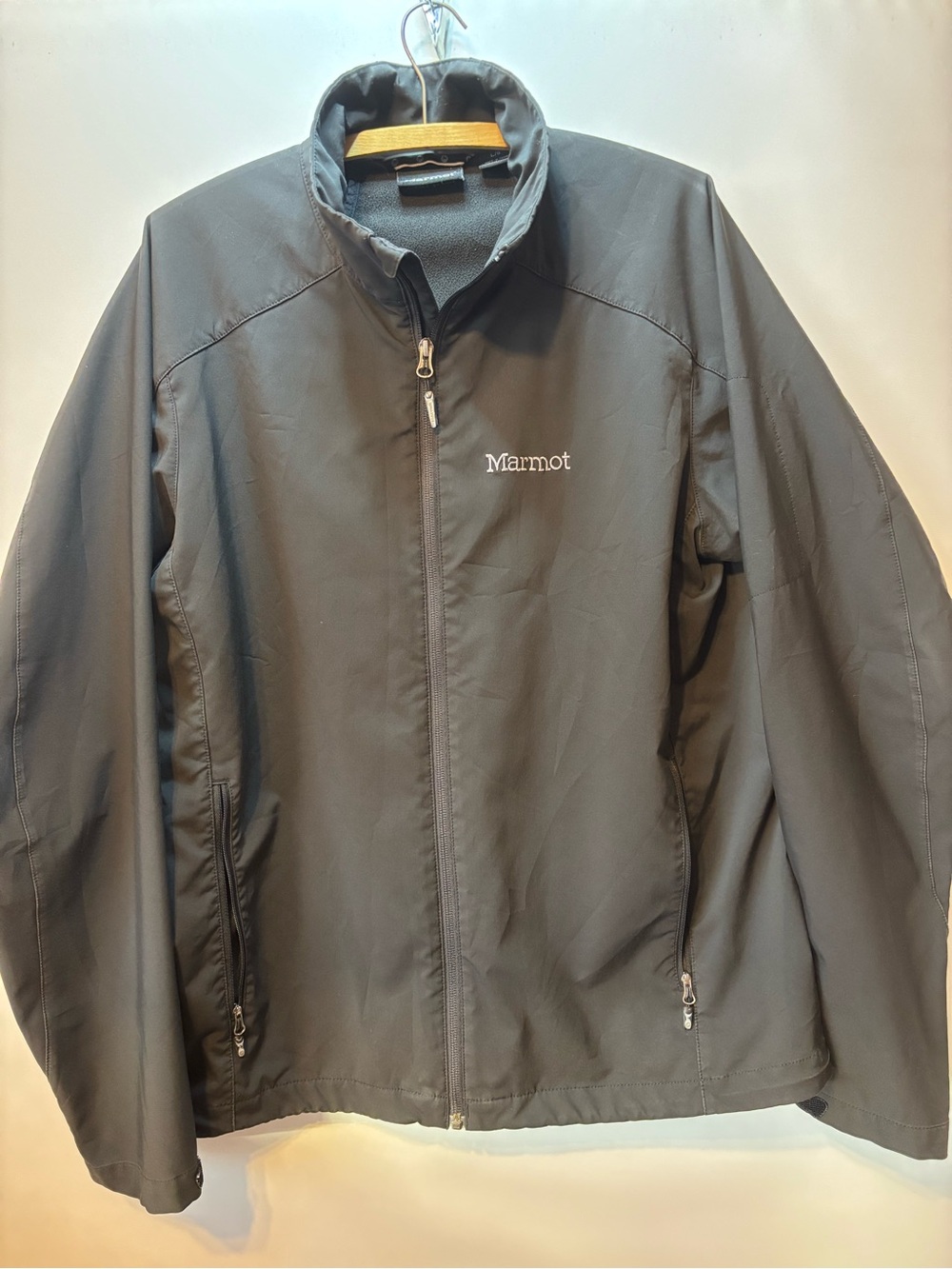 Marmot Men's Charcoal Softshell Performance Jacket